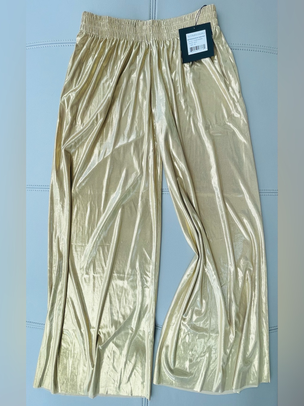 Nwtnorma Kamali Boyfriend Elephant Sweatpant Gold Size Xs — image 5 of 8